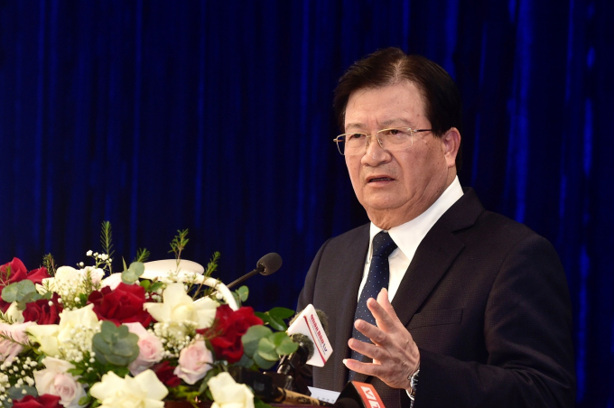 Phó Thủ tướng Trịnh Đình Dũng phát biểu tại Hội nghị EVN.