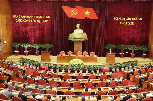 Hội nghị lần thứ 2 Ban Chấp hành Trung ương Đảng Cộng sản Việt Nam bế mạc sáng 9/3.