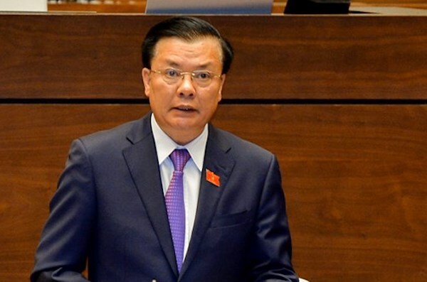 Bộ trưởng Đinh Tiến Dũng được giới thiệu ứng cử Đại biểu Quốc hội khóa XV.