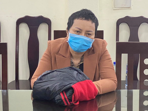 Bà Nguyễn Thị Kim An, nguyên Giám đốc Sở Y tế Sơn La bị bắt.