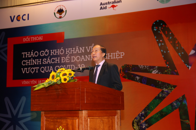 Ông Hoàng Quang Phòng, Phó Chủ tịch VCCI.
