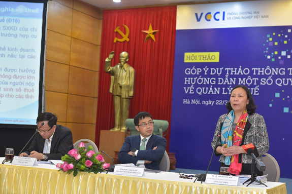 Bà Lê Thị Duyên Hải trả lời về vấn đề tạm nộp thuế thu nhập doanh nghiệp theo Nghị định 126.