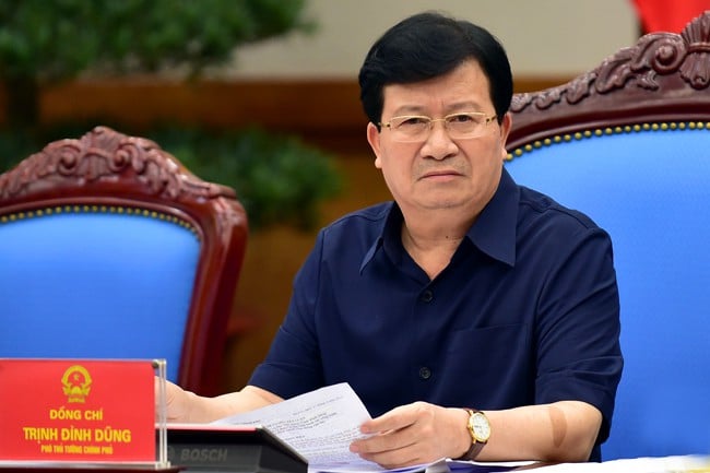 Quốc hội miễn nhiệm Phó Thủ tướng Trịnh Đình Dũng và 12 trưởng ngành.