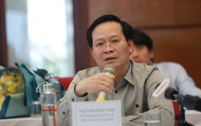 Ông Trần Ngọc Minh, Trưởng phòng Quản lý nhà và Thị trường Bất động sản, Sở Xây dựng Hà Nội nói về sốt đất.