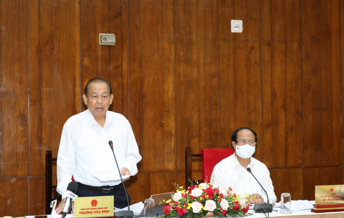Phó Thủ tướng Thường trực Trương Hòa Bình chỉ đạo về dự án Đường vành đai 3, 4 Tp.HCM.