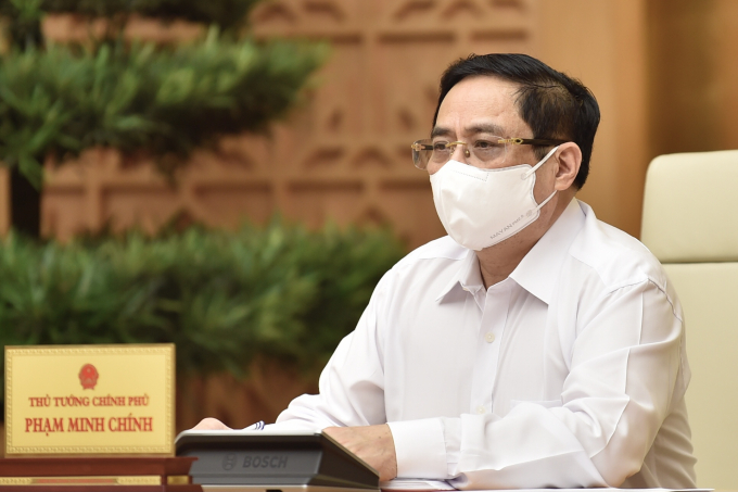 Thủ tướng họp khẩn với hai tỉnh Bắc Giang, Bắc Ninh về phòng chống dịch COVID-19.