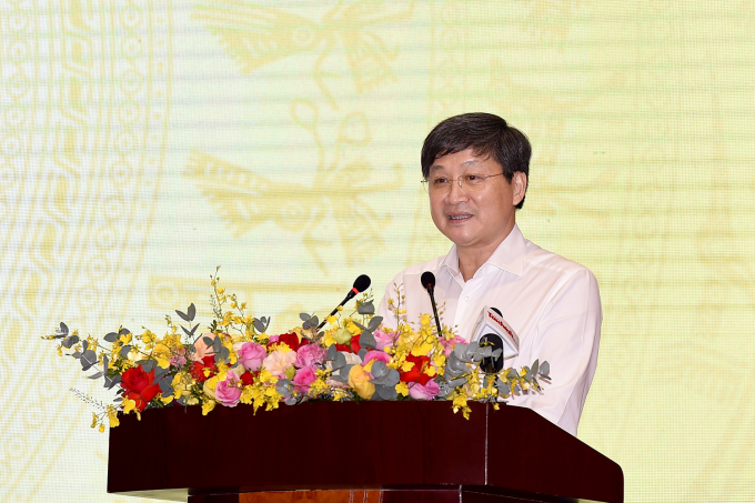 Phó Thủ tướng Lê Minh Khái chỉ đạo tại Hội nghị.
