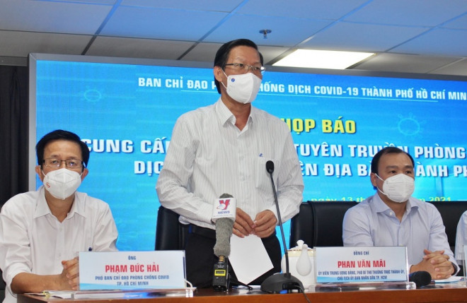 Ông Phan Văn Mãi, Chủ tịch UBND Tp.HCM.