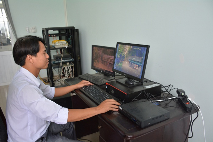 Chi cục Thuế huyện Đại Lộc áp dụng công nghệ thông tin trong quản lý nguồn thu thuế từ hoạt động khai thác tài nguyên, khoáng sản. (Ảnh: Cục Thuế Quảng Nam)