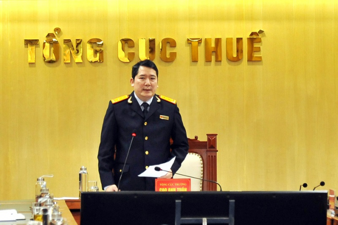 Tổng cục trưởng Cao Anh Tuấn.
