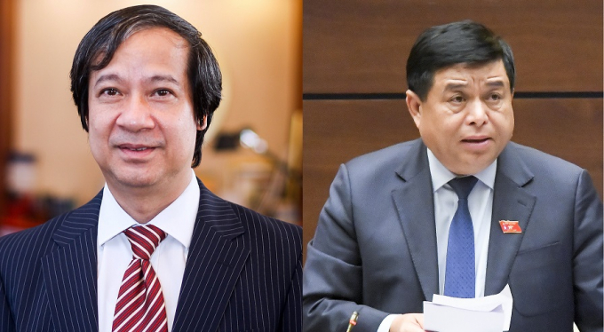 Bộ trưởng Bộ Giáo dục và Đào tạo Nguyễn Kim Sơn và Bộ trưởng Bộ Kế hoạch và Đầu tư Nguyễn Chí Dũng sẽ đăng đàn trả lời chất vấn.