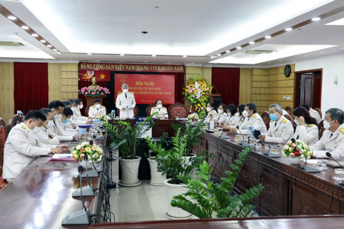 Cục trưởng Cục Thuế Tp.HCM Lê Duy Minh chia sẻ tại Hội nghị tổng kết công tác thuế năm 2021 và triển khai các giải pháp thực hiện nhiệm vụ công tác thuế năm 2022.