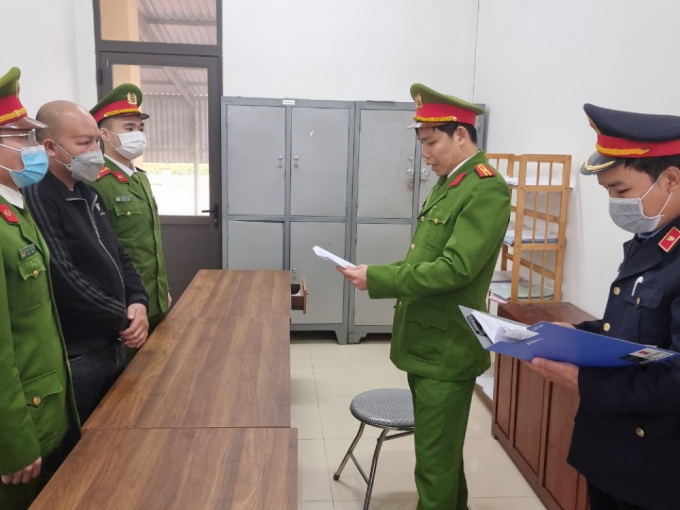 Công an Hà Tĩnh ra Quyết định khởi tố vụ án, khởi tố bị can, bắt tạm giam đối với Phùng Xuân Phong.