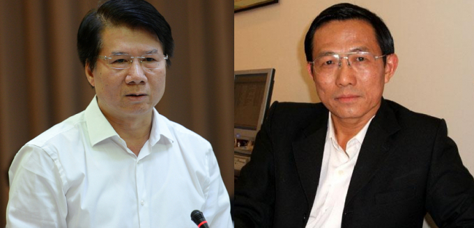 Thi hành kỷ luật đối với ông Cao Minh Quang nguyên Thứ trưởng Bộ Y tế và ông Trương Quốc Cường, Thứ trưởng Bộ Y tế.