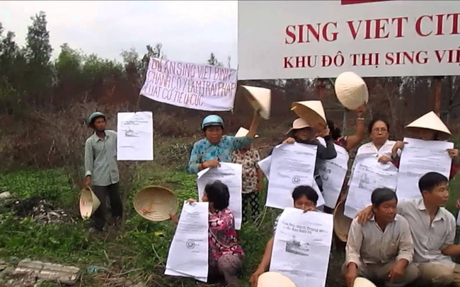 Công ty TNHH Đô thị Sing Việt (chủ đầu tư) chậm trễ triển khai dự án khiến người dân bức xúc, khiếu nại kéo dài.