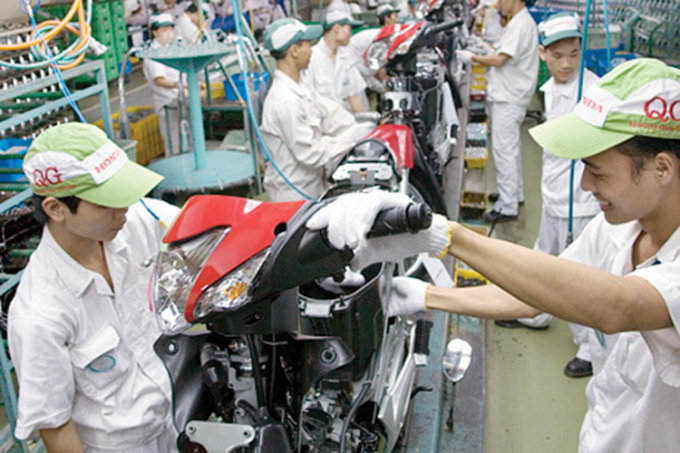 Hôm nay (ngày 23/4) Honda Việt Nam chính thức quay trở lại khôi phục hoạt động của các nhà máy sản xuất ô tô, xe máy. Ảnh minh họa.