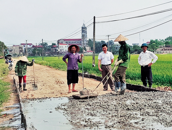 Huyện Lạng Giang tập trung đầu tư cơ sở hạ tầng giao thông.