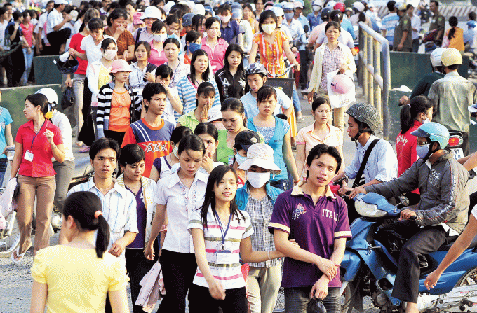 Công ty PouYuen Việt Nam cho gần 3.000 lao động nghỉ việc.