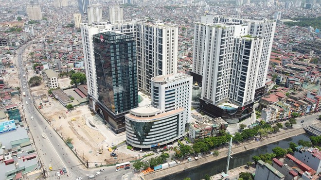 Dự án Hinode City tại 201 Minh Khai của chủ đầu tư Vietracimex bị phạt 103 triệu đồng vì vi phạm phòng cháy chữa cháy.