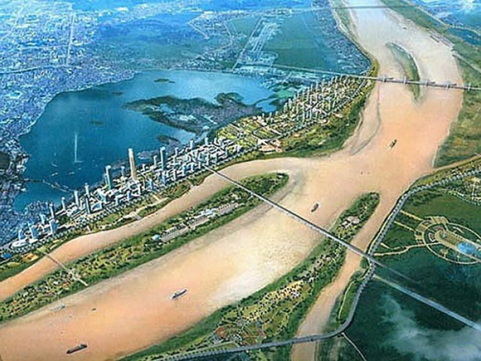 Hà Nội sẽ đề xuất với Bộ NN&PTNT về việc ủy quyền cho TP tiếp tục thực hiện quy hoạch đô thị sinh thái hai bên bờ sông Hồng. (Ảnh minh họa)