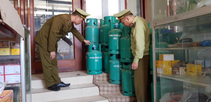 Lạng Sơn phát hiện 3 cơ sở kinh doanh gas vi phạm.