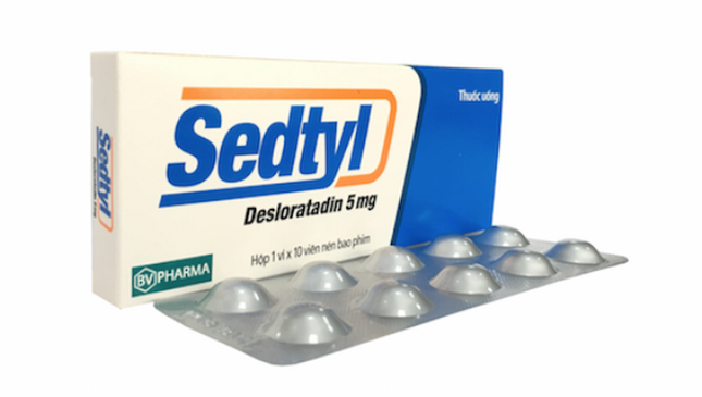Thu hồi thuốc chống dị ứng sedtyl do không đạt chất lượng. (Ảnh: Internet)