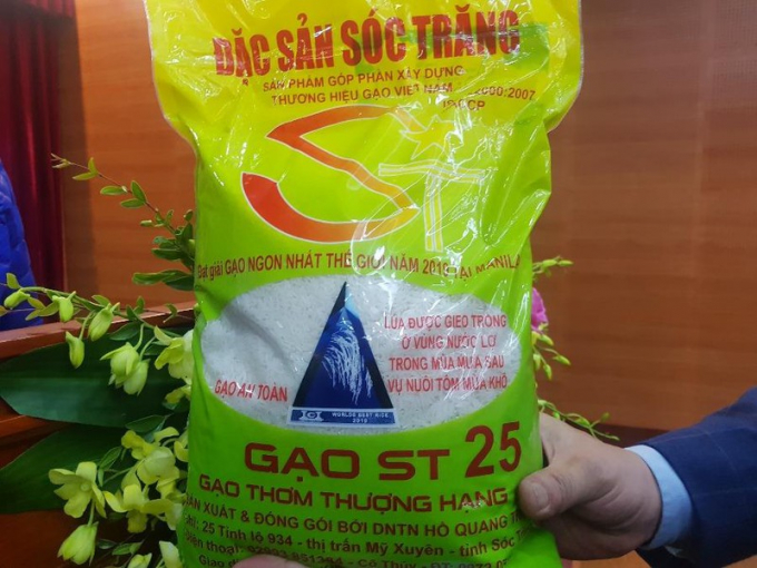 Bộ NN&PTNT sẽ trình Chính phủ mua lại bản quyền giống lúa ST25.