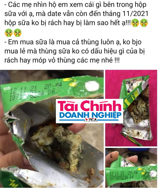 Phản ánh của khách hàng về chất lượng sữa Milo của Nestlé.