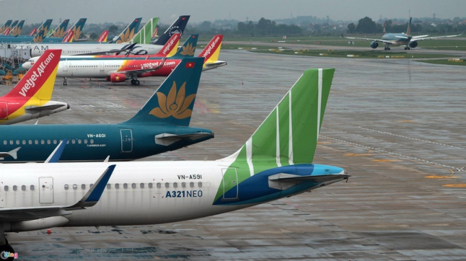 Nợ phải trả của ba hãng Vietnam Airlines, Vietjet, Bamboo Airways lên tới 36.000 tỷ đồng.