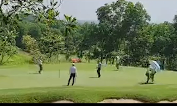 Cần xử lý nghiêm hành vi vi phạm quy định phòng, chống dịch của sân golf Sky Lake.