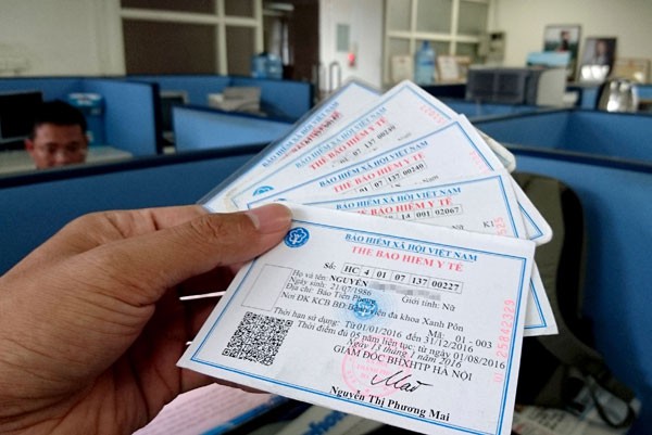 Bảo hiểm xã hội Việt Nam hướng dẫn cấp lại, đổi thẻ BHYT không thay đổi thông tin.