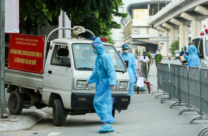 Sáng 18/9, Hà Nội ghi nhận 2 ca mắc COVID-19 mới tại quận Hoàng Mai và Thanh Xuân. (Ảnh minh hoạ)