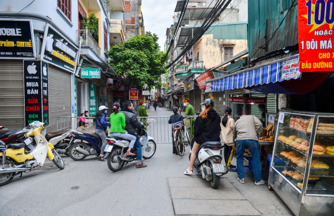 Phường Phú Đô nâng cấp độ dịch, chuyển sang màu đỏ. (Ảnh minh họa)