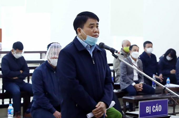 Ông Nguyễn Đức Chung hầu tòa vì thao túng cho Nhật Cường trúng thầu. (Ảnh: ITN)