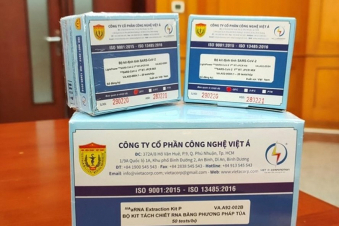 Sản phẩm kit test của Việt Á được cấp 18,98 tỷ đồng để nghiên cứu. (Ảnh minh họa)