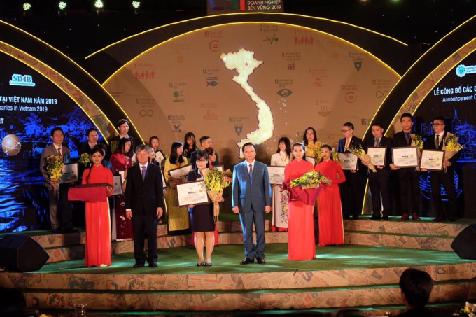 Bảo Việt được vinh danh trong Top 10 “Doanh nghiệp bền vững Việt Nam 2019”