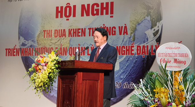 Ông Nguyễn Đình Cư - Phó Chủ tịch VTCA phát biểu