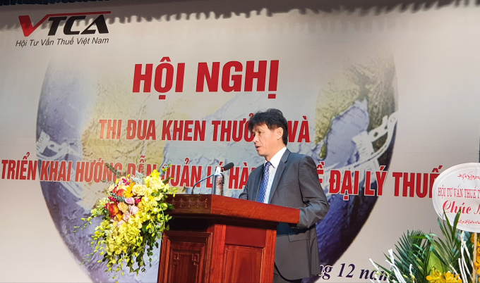 Phó Tổng cục trưởng Tổng cục Thuế Đặng Ngọc Minh phát biểu