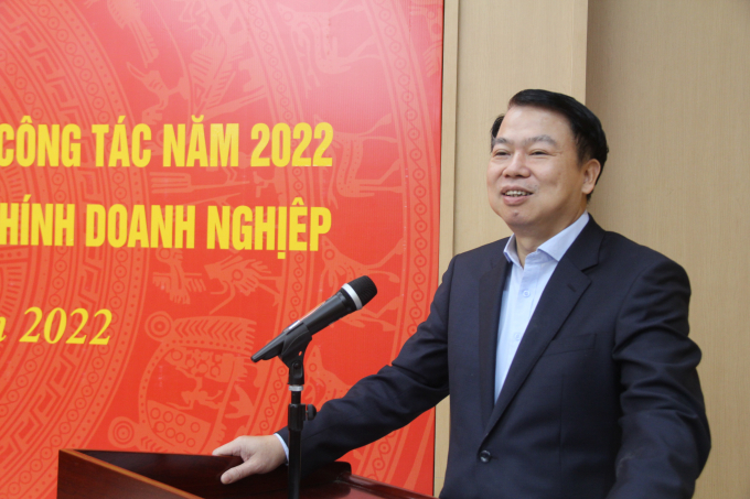 Thứ trưởng Bộ Tài chính Nguyễn Đức Chi phát biểu