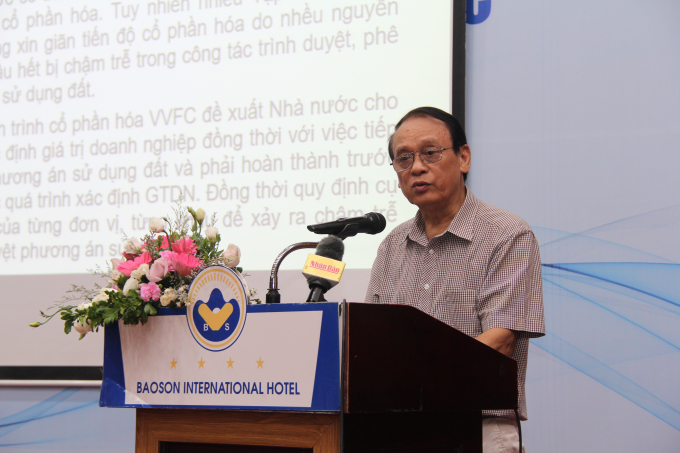 Ông Vũ An Khang, Tổng giám đốc Công ty Cổ phần Thẩm định giá và Dịch vụ tài chính Việt Nam (VVFC).
