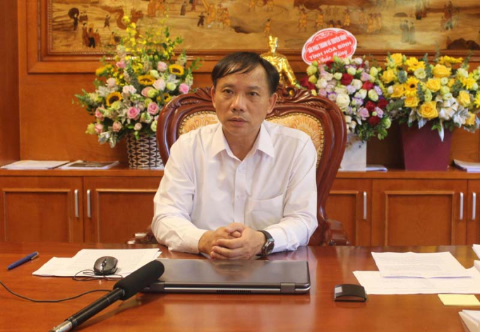 Tân Chủ tịch UBND tỉnh Hòa Bình Bùi Văn Khánh.