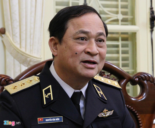 Nguyên Thứ trưởng Bộ Quốc phòng, nguyên Tư lệnh Quân chủng Hải quân Nguyễn Văn Hiến - Ảnh: Zing.vn
