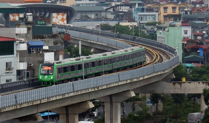 Dự án đường sắt trên cao Cát Linh - Hà Đông chậm tiến độ gần 4 năm.