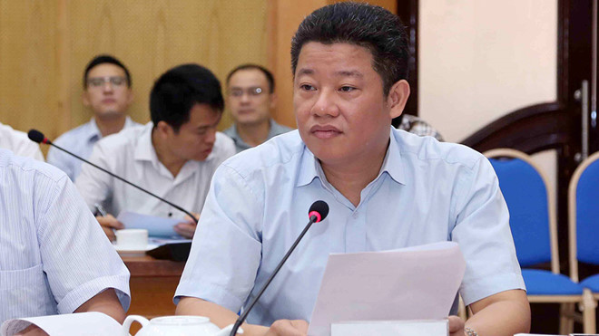 Giám đốc Sở Kế hoạch và Đầu tư Hà Nội Nguyễn Mạnh Quyền.