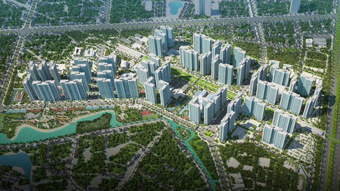 Khu đô thị Vinhomes Smart City do Vingroup làm chủ đầu tư.