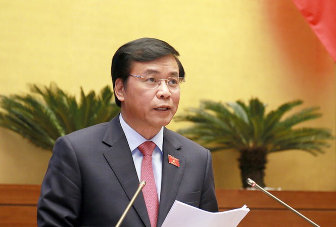 Tổng thư ký - Người phát ngôn của Quốc hội Nguyễn Hạnh Phúc.
