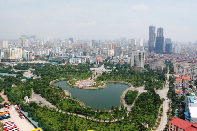 Giá đất giao dịch thực tế tại Hà Nội hiện đang gấp 4 - 5 khung giá đất của thành phố.