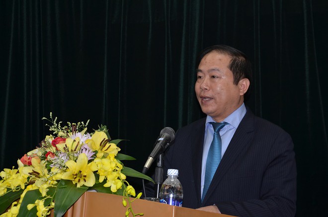 Chủ tịch Tổng công ty Đường sắt Việt Nam Vũ Anh Minh.