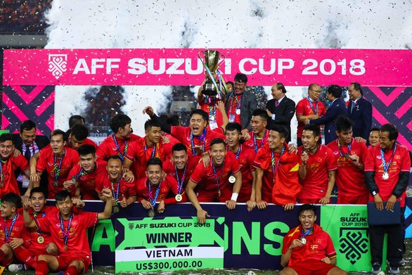 Đội tuyển Việt Nam đang là đương kim vô địch của AFF Cup.