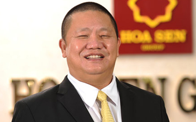 Ông Lê Phước Vũ là Chủ tịch Tập đoàn Hoa Sen.